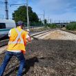 pulvérisation d'hydromulch pour végétaliser les voies ferrées