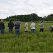 Tour de plaine avec les agriculteurs. Photo Margot Leclère © INRAE