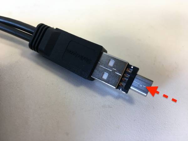 Usb mini dans usb